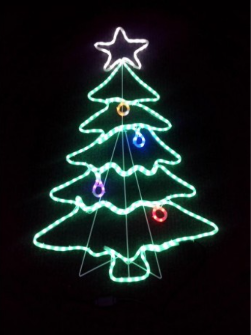 OZDOBA VO-TREE002 LED CHRISTMAS TREE (STROMČEK) AJ SAMOSTOJACÍ 115X70CM
